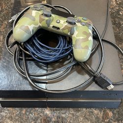 PS4 Console With One Controller 