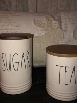 Rae Dunn Sugar And tea Set