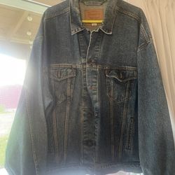 Vintage Levi's Blue Denim  Jacket Men's XXL  