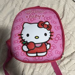 Mini Hello Kitty Backpack For Kids
