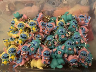 Stitch Keychains 3x$5