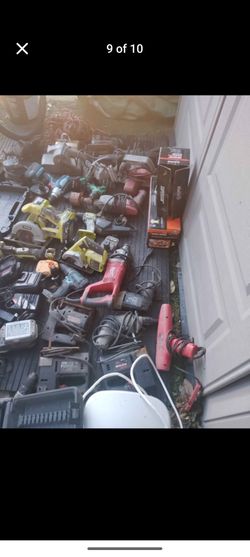 Lots of power tools yard tools etc and not separating