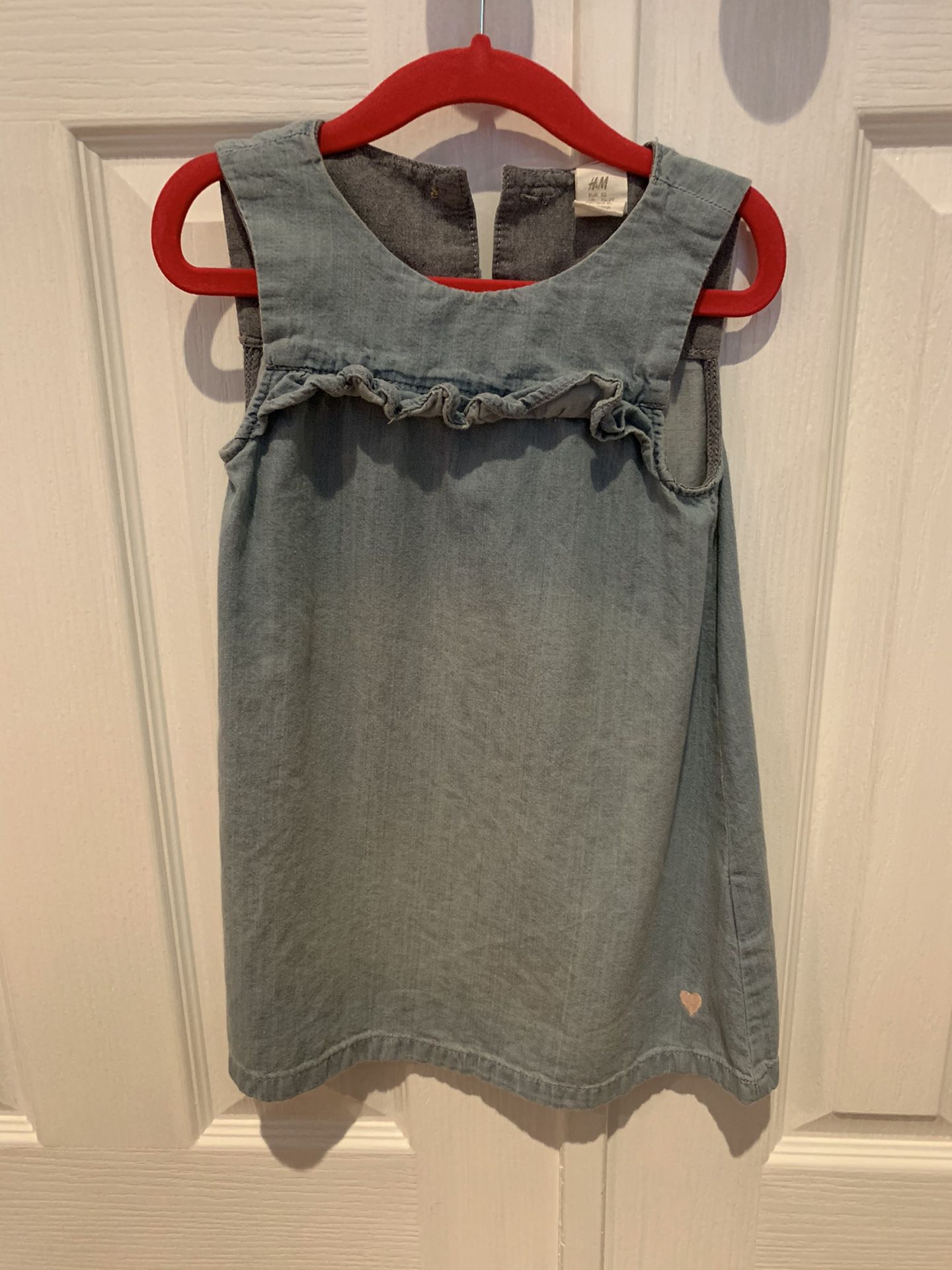 Blue jean H&M dress (1.5-2Y)