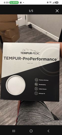 Tempur performance sheet set