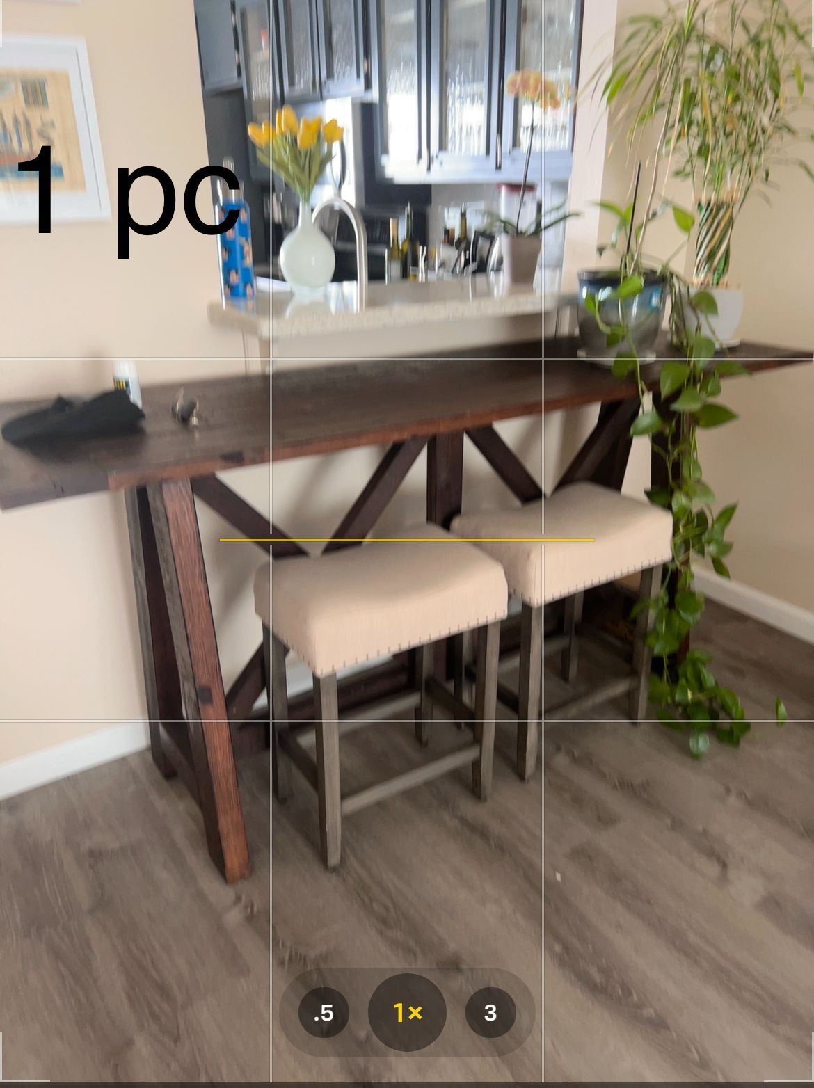 TALBOT CONSOLE TABLE (LIKE NEW) (VALUED AT $485)
