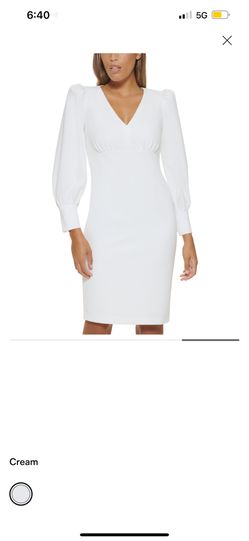 Calvin Klien White Dress
