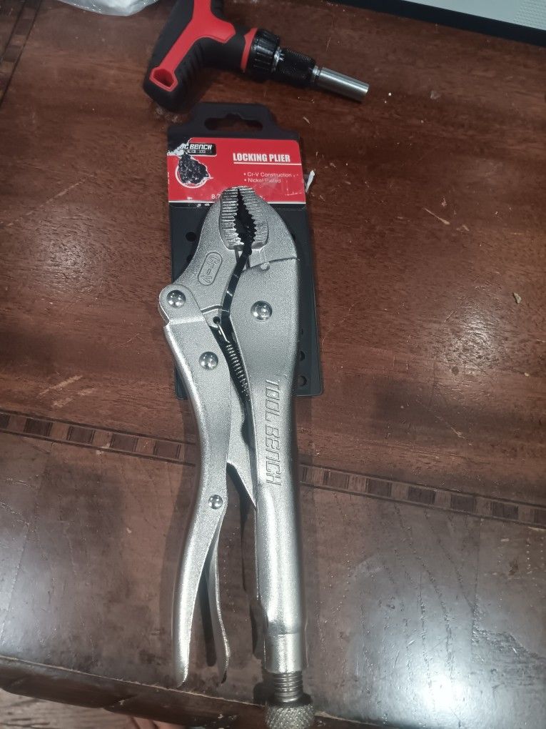 Locking Plier Tool Bench