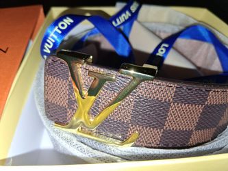 Louis Vitton Belt Brown checkered