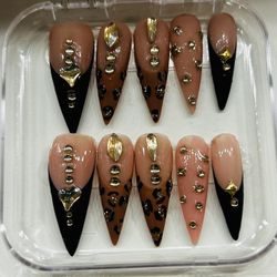 Small Stiletto Press On Nails 