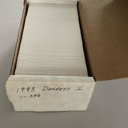 1993 DonRuss 396 Cards 