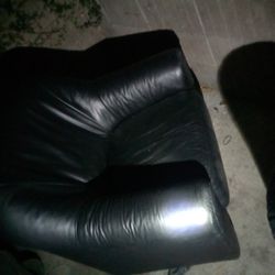 2 Black Rocking Chairs 