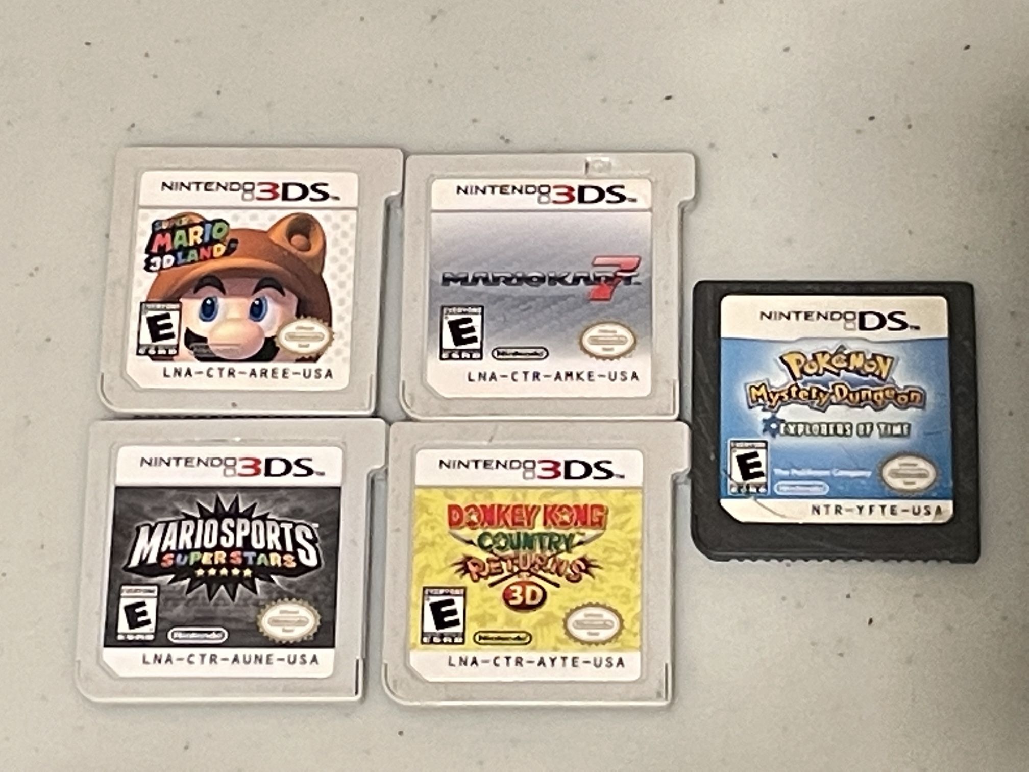 Nintendo 3ds Games $20 Each
