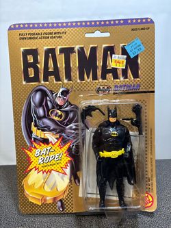 1989 Batman Action Figure Vintage Toy Biz MOC