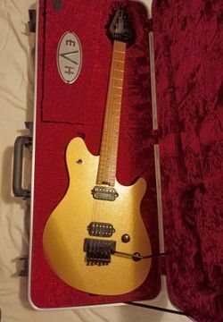 Evh Gold Sparkle Guitar