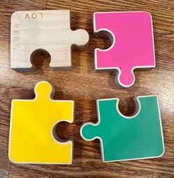 Lovevery Chunky Wooden Jigsaw Puzzle