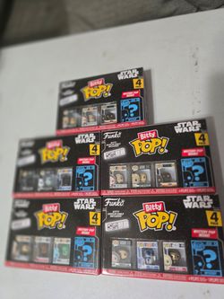 Funko Bitty Pop Star Wars 4-Pack Bundle 40x5 box