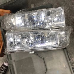 New Chevy Headlights W/full Assembly