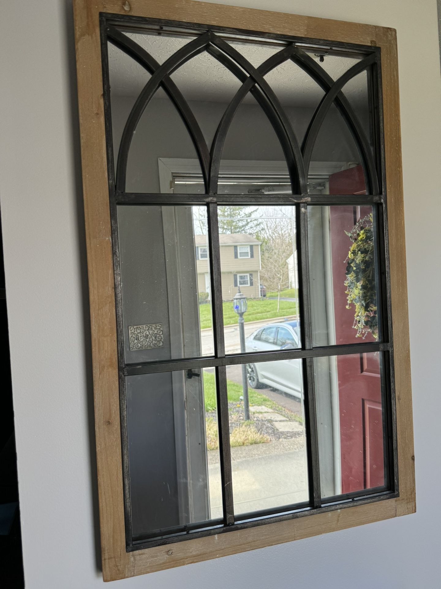 Frame Only (Wood And Metal)  No Mirror 