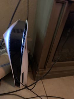 PS5 with Controller