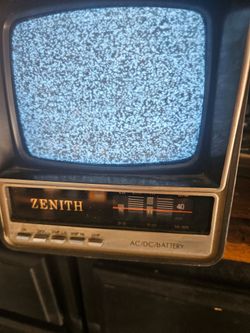 Vintage portable tv