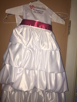 Flower Girls white dress