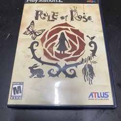 Rule Of Rose PS2 Game