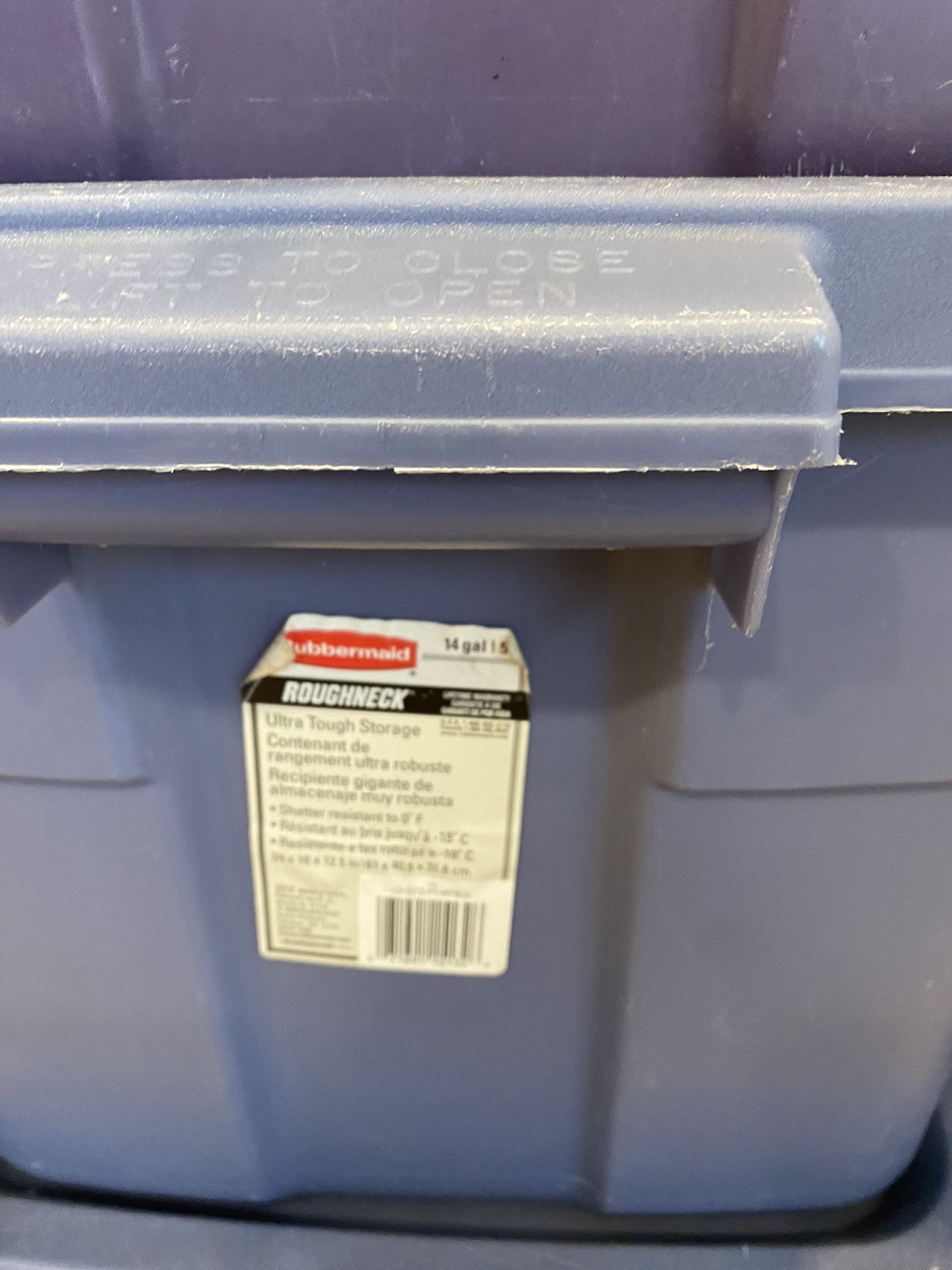 7 Clean Rubbermaid Roughneck Storage Totes/ Tub/ Container Mixed Sizes With  Lids for Sale in Chicago, IL - OfferUp