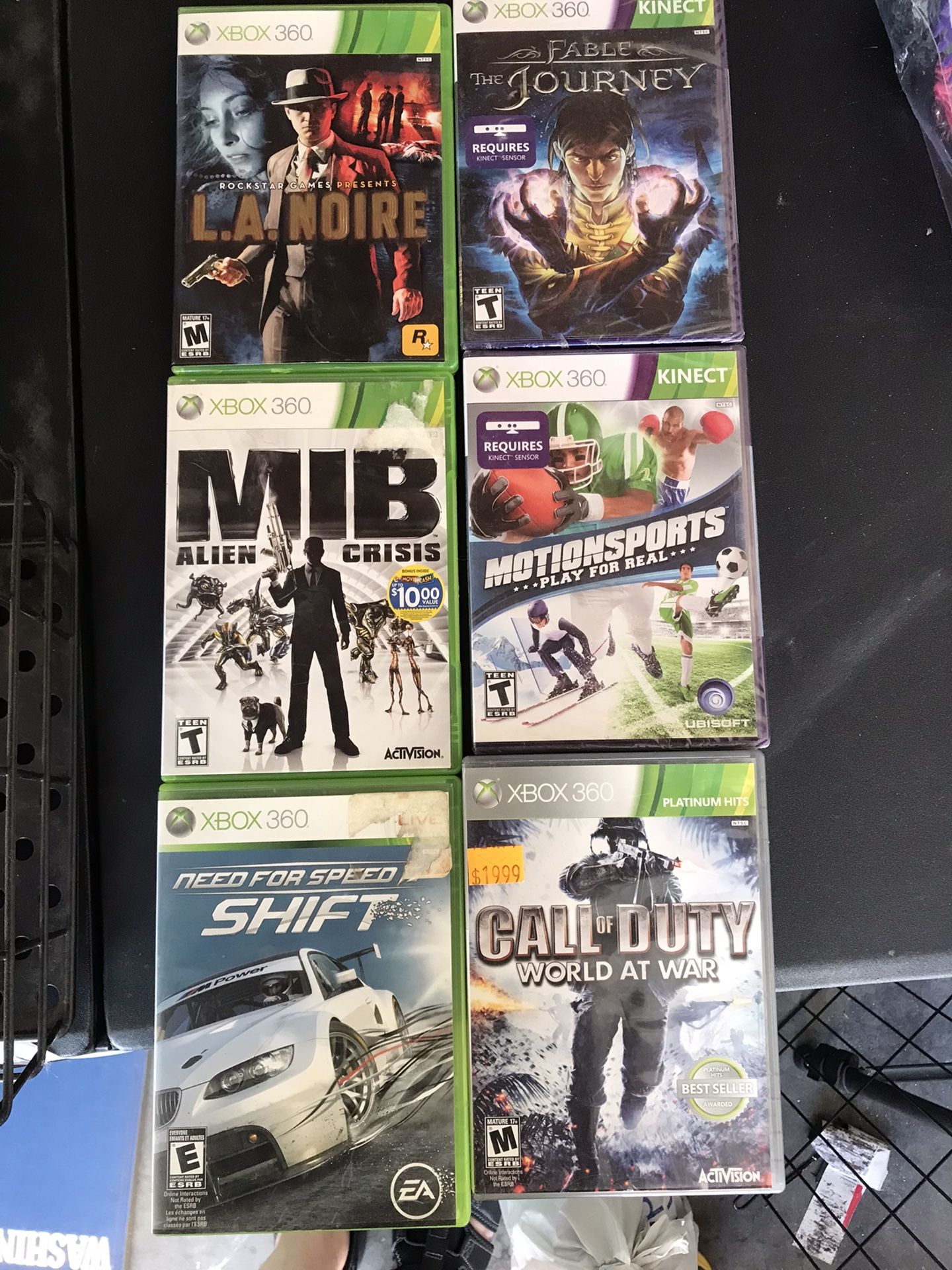 Video Game Lot $30