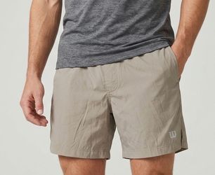 Wilson Men’s Athletic Shorts - Khaki Size S
