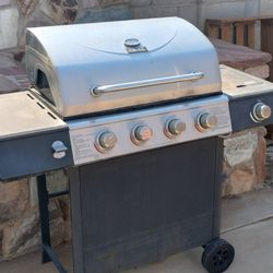 bbq grill steel propane asador