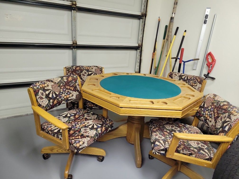 Gaming Table And Chairs