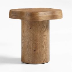 Winslow Oak Wood Side Table by Jake Arnold - Reg Price $499