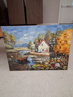 Big óleo paint
