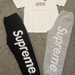 Supreme Sweats & Shirts 