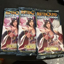 Riftbound Origins Booster Packs