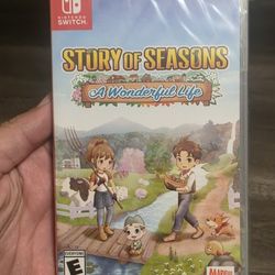 Nintendo Switch Story Of Seasons A Wonderful Life Video Game 
