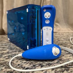 Custom Blue Wii