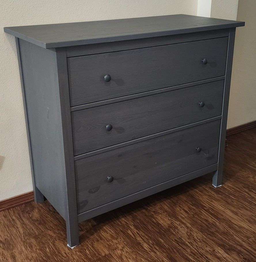 Ikea Hemnes 3-drawer Dresser, Gray 