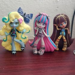 original monster high vinyl action figure dolls from 2014