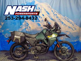 2026 Kawasaki Klr650 Adventure Abs Cypher Camo Beige
