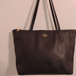 Black Coach Purse – Large – $50
