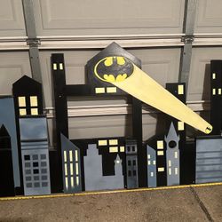 Batman Gotham City Backdrop – Party / Photo Prop