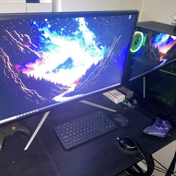 Gaming Pc With 32in 4k monitor