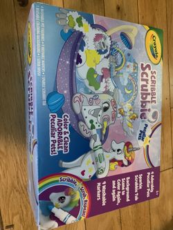 Crayola: Scribble - Scrubble peculiar Pets: unicorns