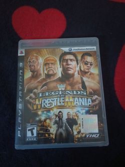 Legends of WrestleMania PS3
