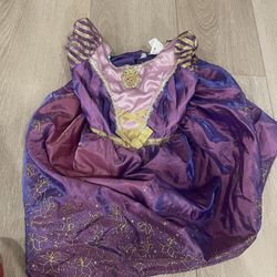 Rapunzel Halloween Costume Dress Size 4-6x