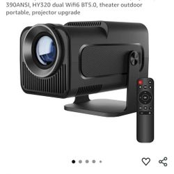 HY320 Projector, 4K native 1080P Android 11
