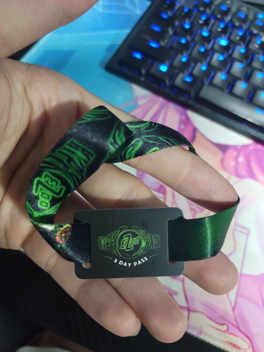 3 Day Wristband For Sale