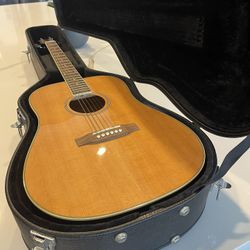 Gently Used Douglas Guitar Model IA-20DNA And Case