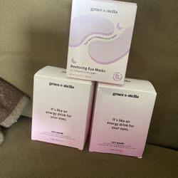 3 Brand New Boxes Eye Masks